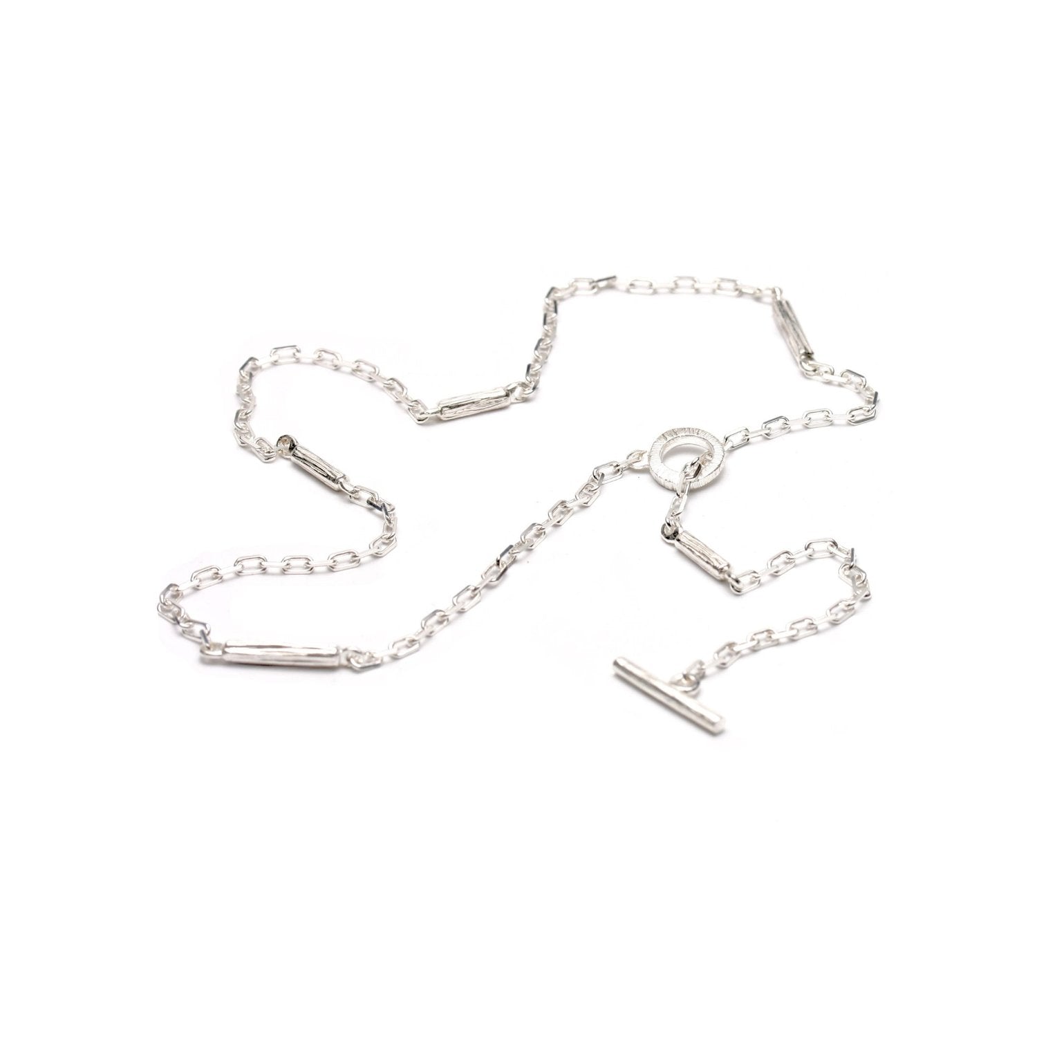 Lithic Fob Chain - silver