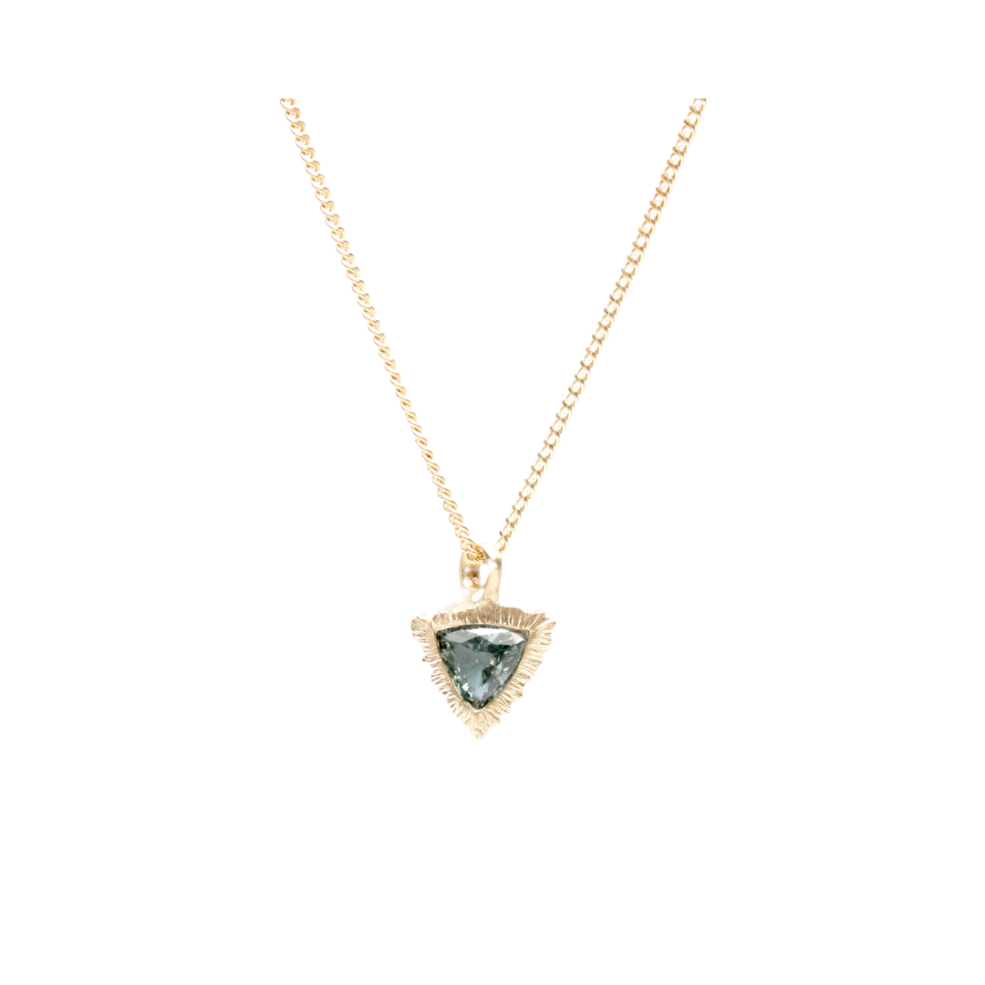 Stone Love Trilliant - Teal Sapphire