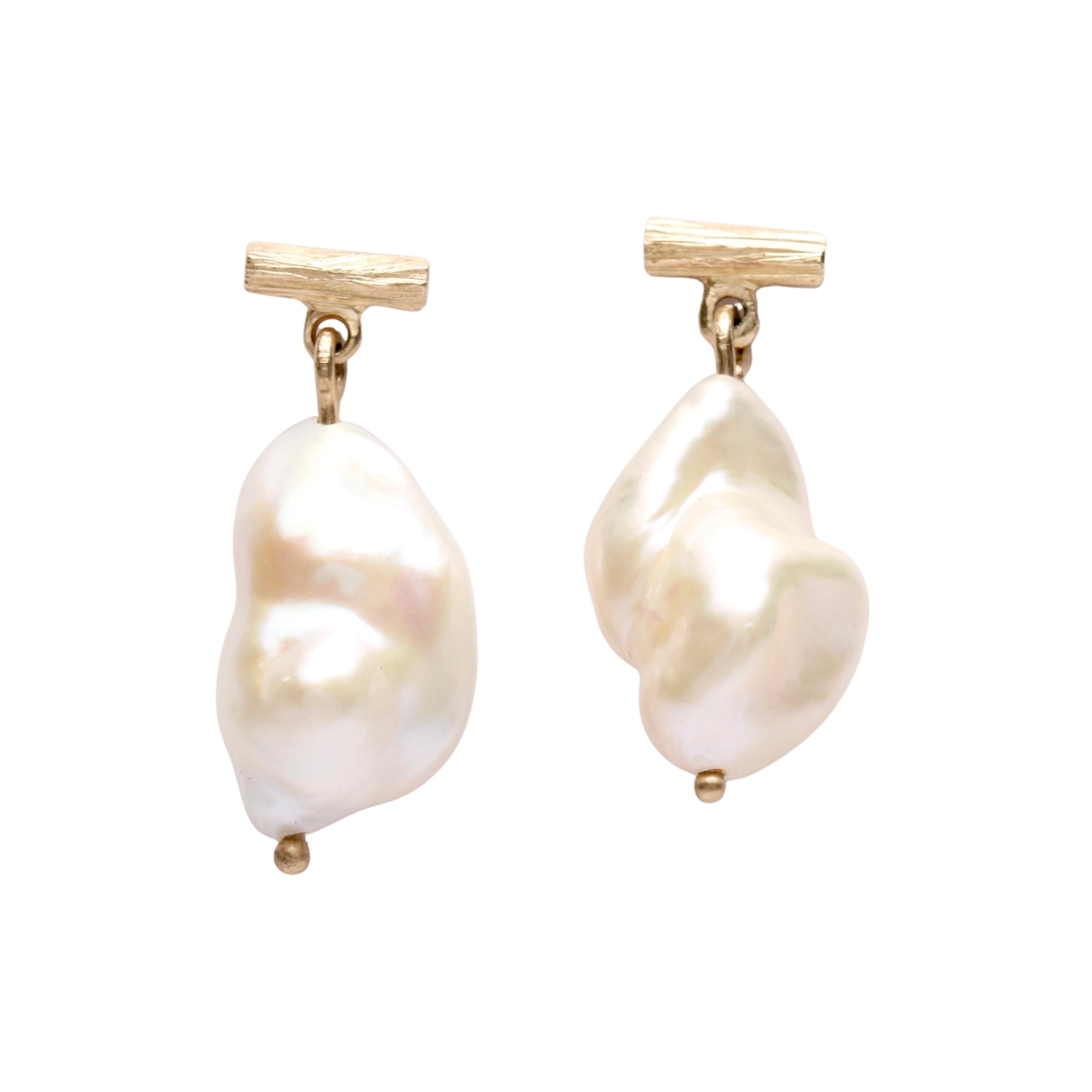 Lithic Fob with Big Pearl