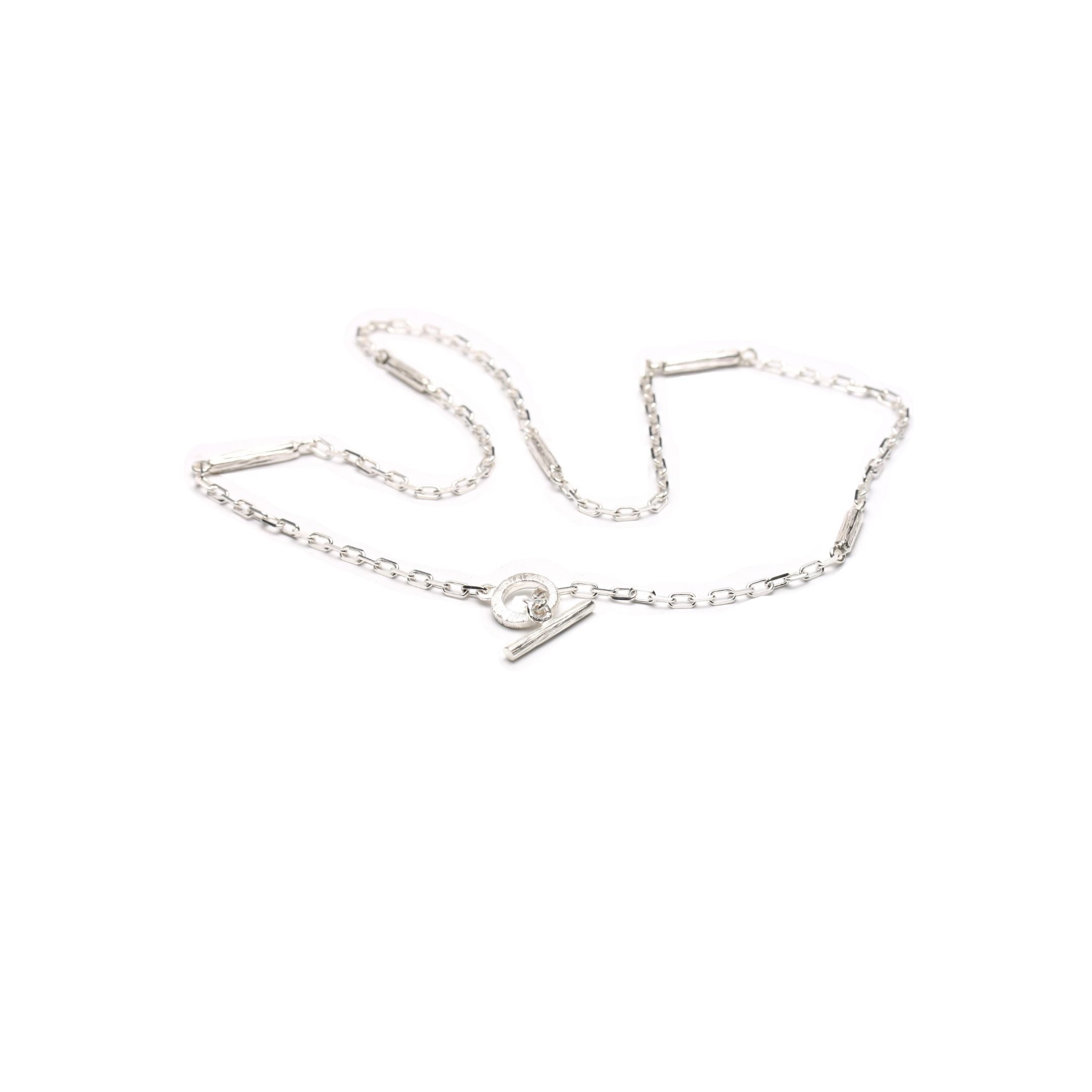 Lithic Fob Chain - silver