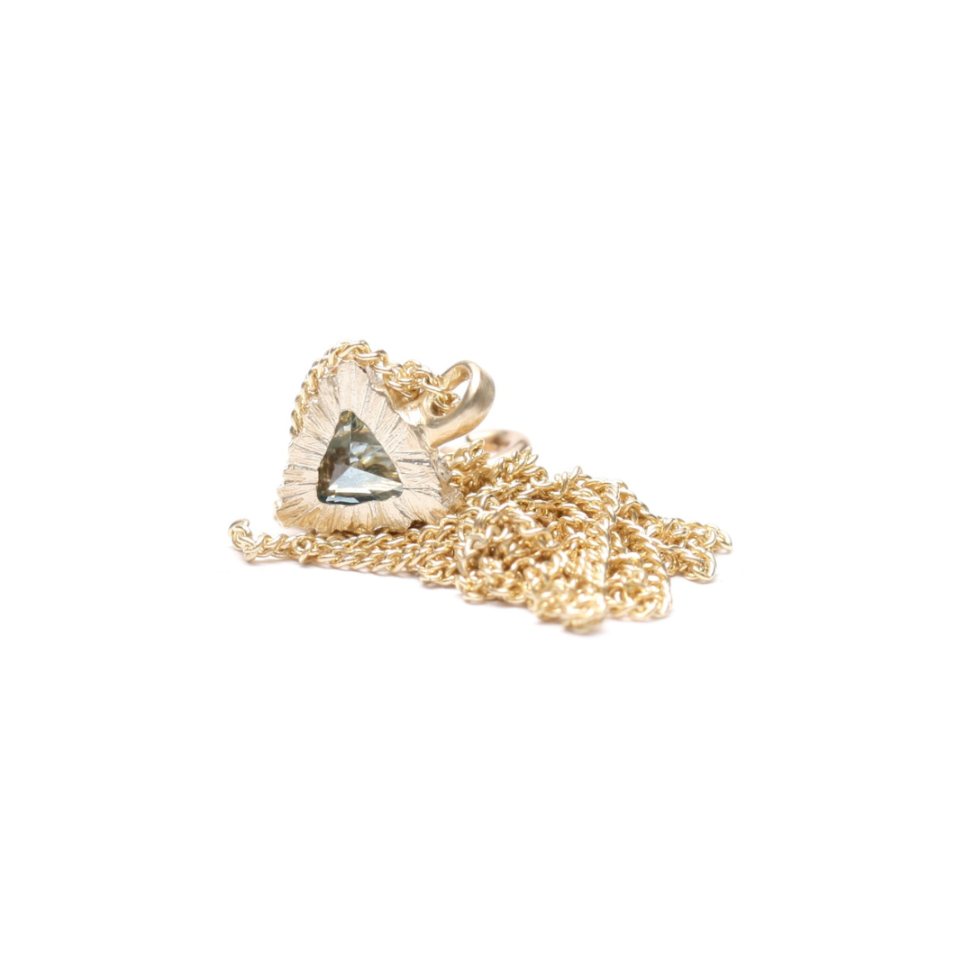 Stone Love Trilliant - Teal Sapphire