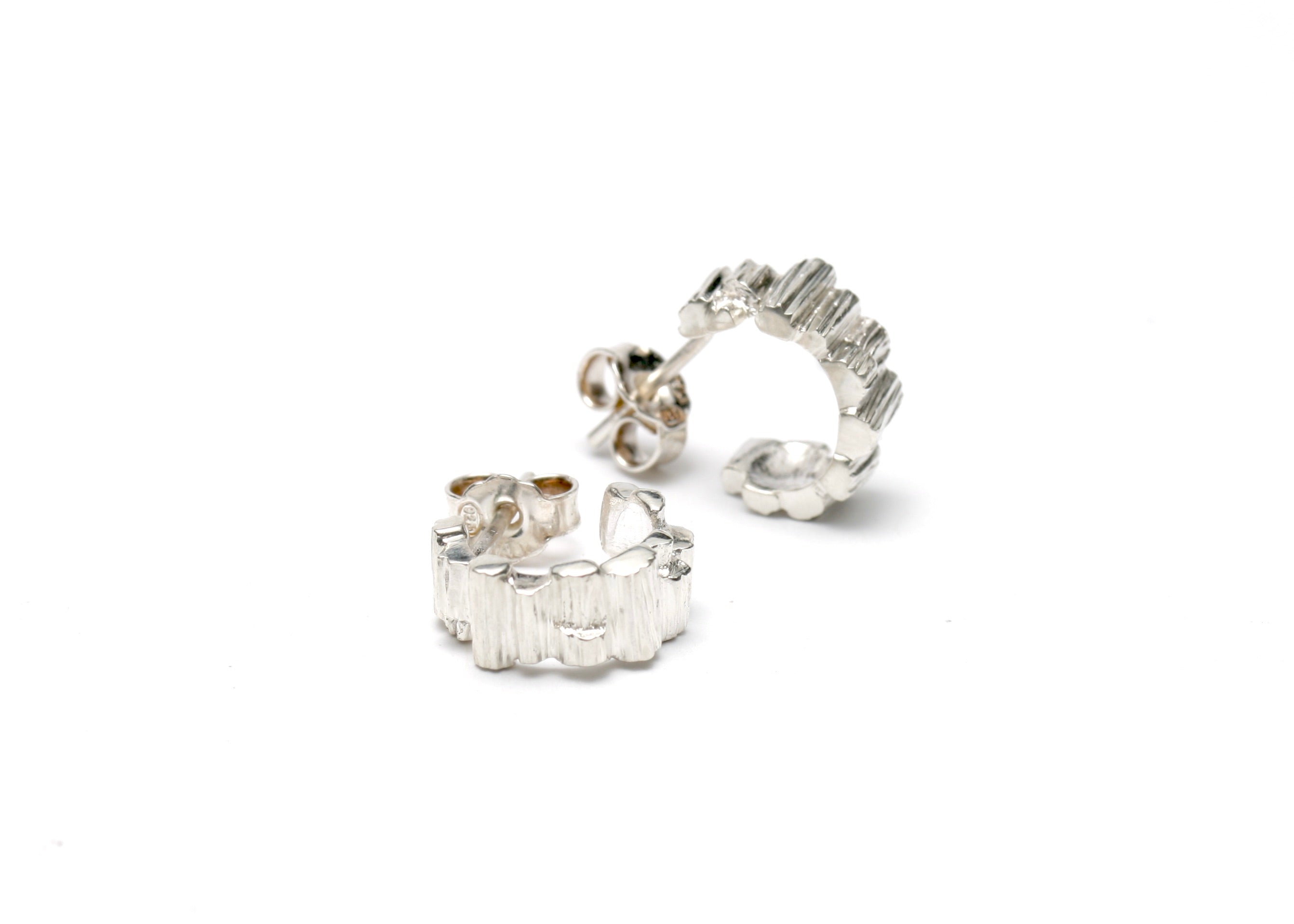 Henge Hoops - Silver