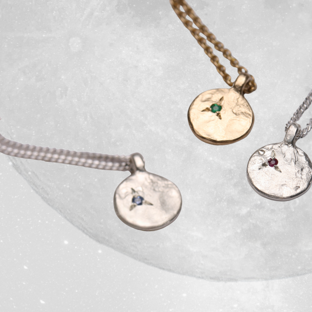 Little Lune Pendant - Silver