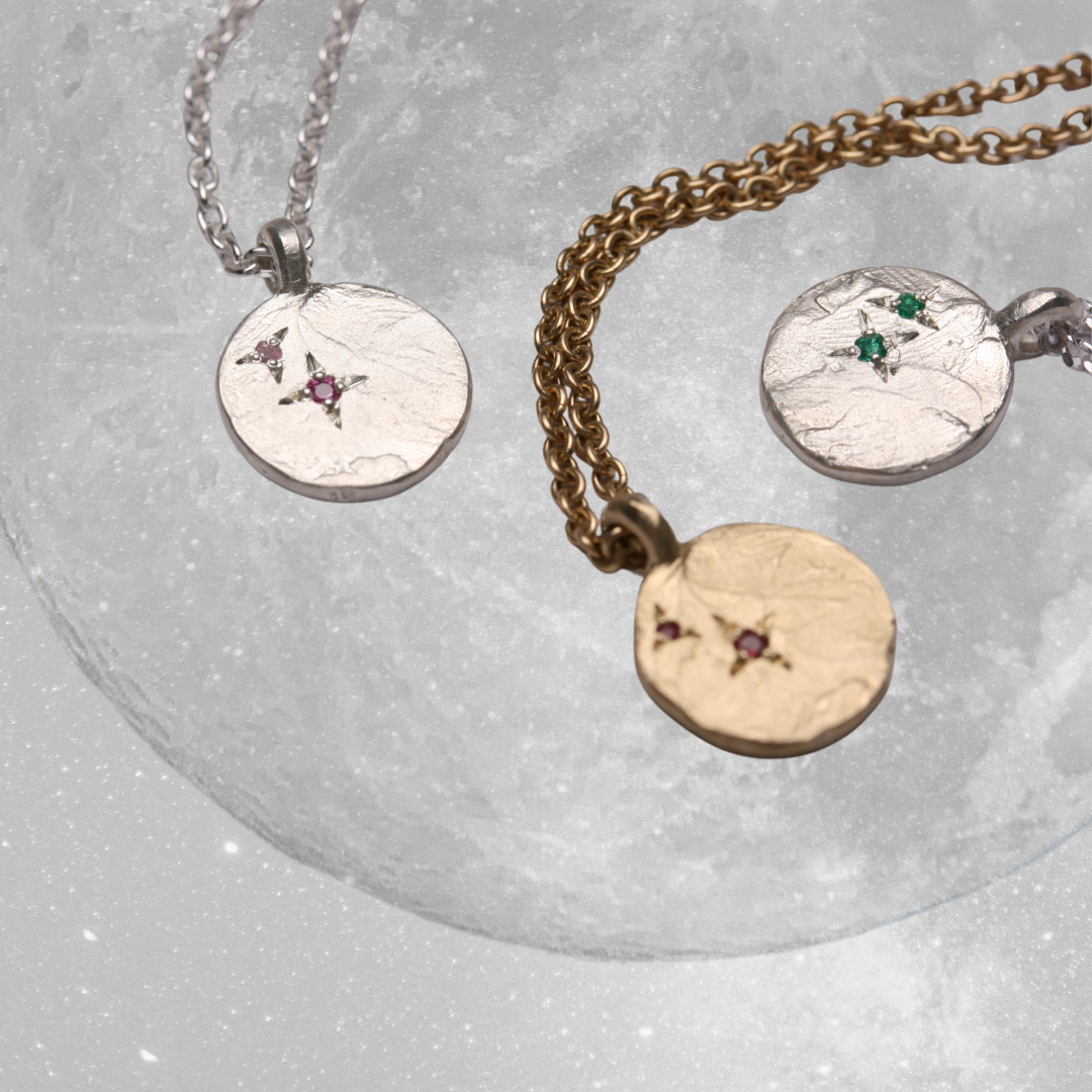 Lunar Pendant - Gold