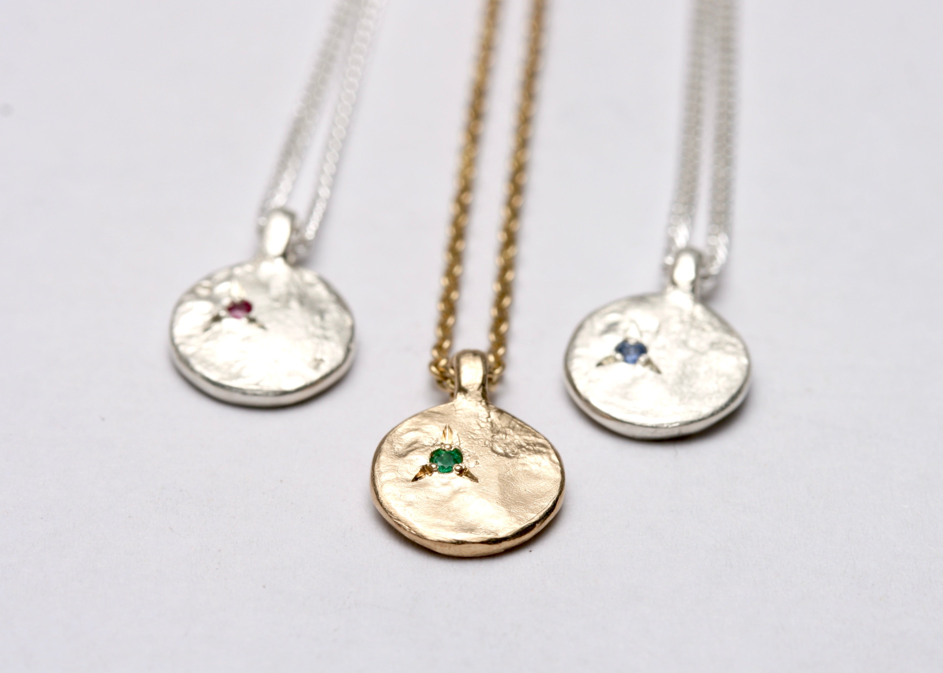 Little Lune Pendant - Silver